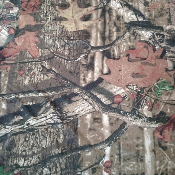 Vintage 1990s Russell Athletic Break Up Infinity Camo Shirt 2XL Tree Hunting - Picture 13 of 13